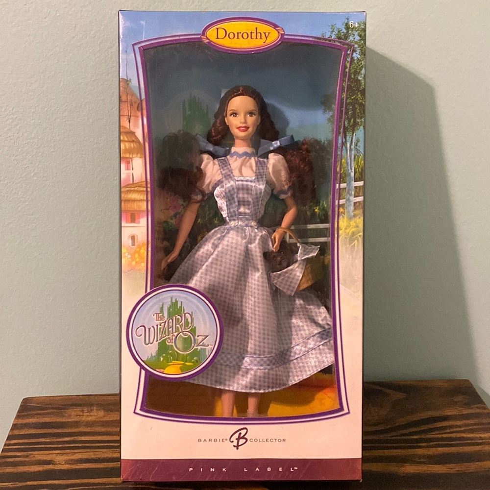 Wizard of Oz Dorothy Barbie 2006 Pink Label